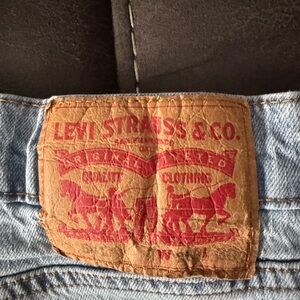 Used men’s Levi’s jeans.